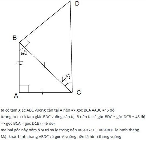 Cho tam giác ABC vuông cân nặng bên trên A. Tại phía ngoài tam giác ABC vẽ tam ...