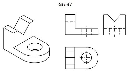 Hình Cắt Giá Chữ V Cắt Ra Làm 2 - Công Nghệ Lớp 11 - Bài Tập Công Nghệ Lớp  11 - Giải Bài Tập Công Nghệ Lớp 11 | Lazi.Vn - Cộng Đồng Tri Thức & Giáo Dục