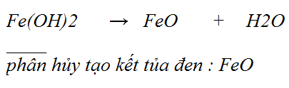 Fe(OH)2 Phân Hủy: Khám Phá Chi Tiết và Ứng Dụng Thực Tiễn