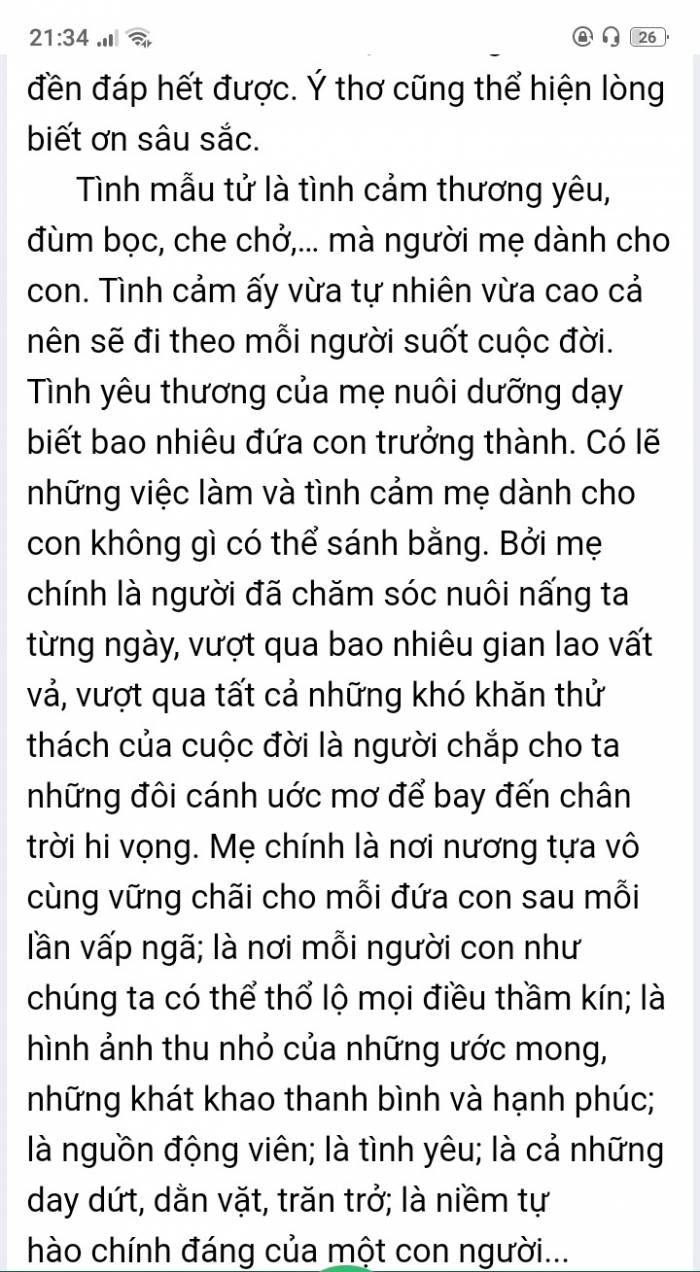 Mẫu Tử Nghĩa Tình Đoạn Văn 200 Chữ Về Tình Mẫu Tử Thấm Đẫm Cảm Xúc