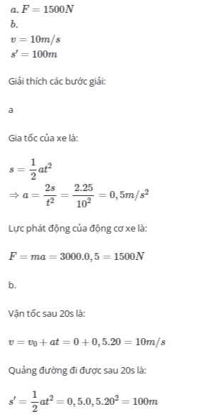 Công Thức Tính Lực Phát Động: Hướng Dẫn Toàn Diện