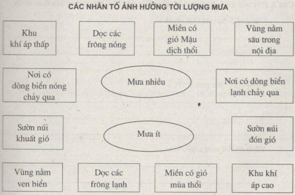 Trung đang Thắc Mắc Vì Sao Trên Trái Đất Có Những Khu Vực Mưa Nhiều Những  Khu Vực Mưa Rất ít Em Hãy đóng Vai Thầy Hoặc Cô Giáo Giải Thích