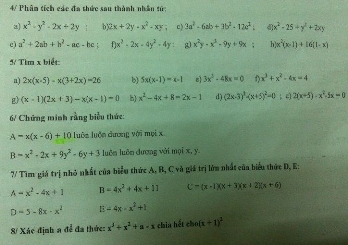 Phan Tich đa Thức Thanh Nhan Tử X 2 Y 2 2x 2y Toan Học Lớp 8 Bai Tập Toan Học Lớp 8 Giải Bai Tập Toan Học