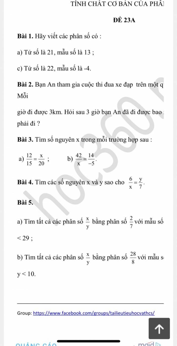 Hãy Viết Các Phân Số Có Tử Số Là 21, Mẫu Số Là 13 - Toán Học Lớp 6 - Bài  Tập Toán Học Lớp 6 - Giải Bài Tập Toán Học