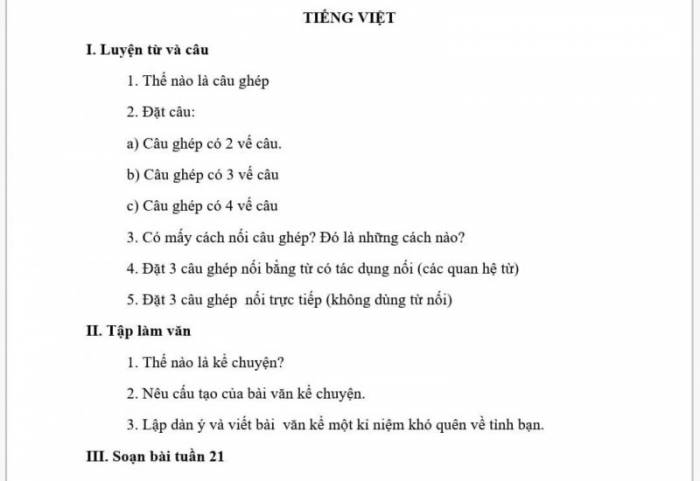 Câu Ghép Không Dùng Từ Nối: Hướng Dẫn Chi Tiết Và Ví Dụ Minh Họa