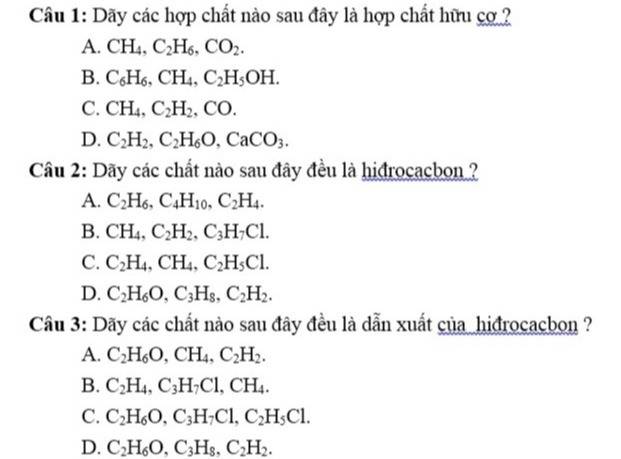 Dãy Đều Gồm Các Hợp Chất Hữu Cơ Là Gì? Khám Phá Các Dãy Đồng Đẳng Hữu Cơ Quan Trọng