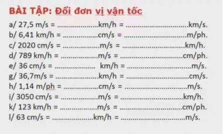 Cách đổi từ km 2025 h sang m phut