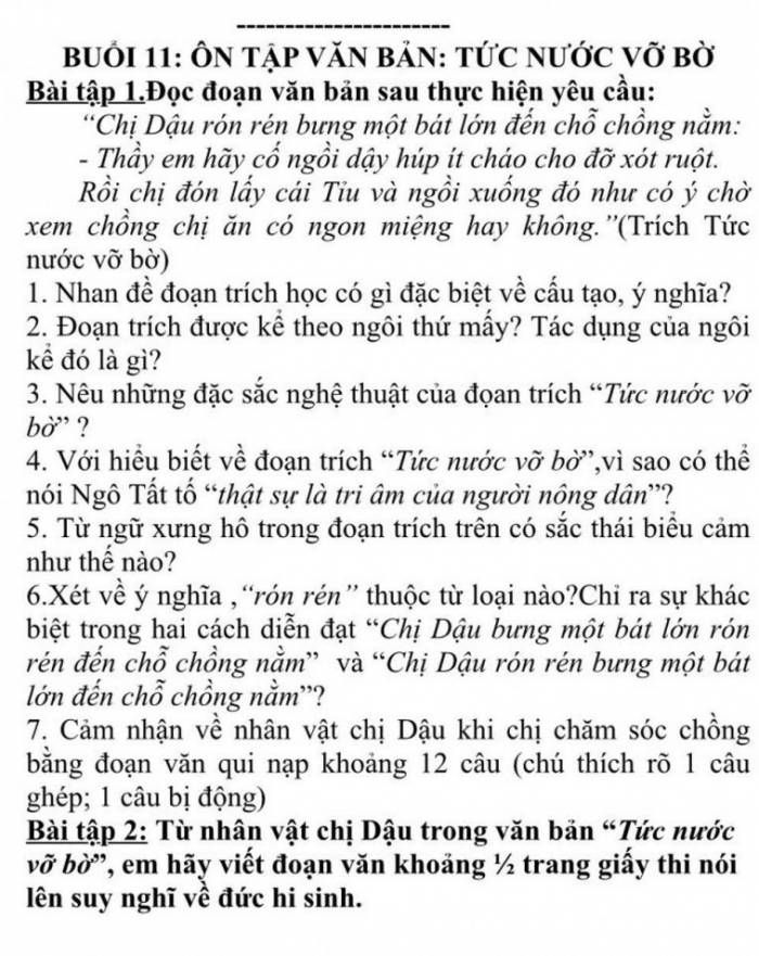 Từ Ngữ Xưng Hỗ Trong Đoạn Trích Trên Có Sắc Thái Biểu Cảm Như Thế Nào? -  Ngữ Văn Lớp 8 - Bài Tập Ngữ Văn Lớp 8 - Giải Bài Tập