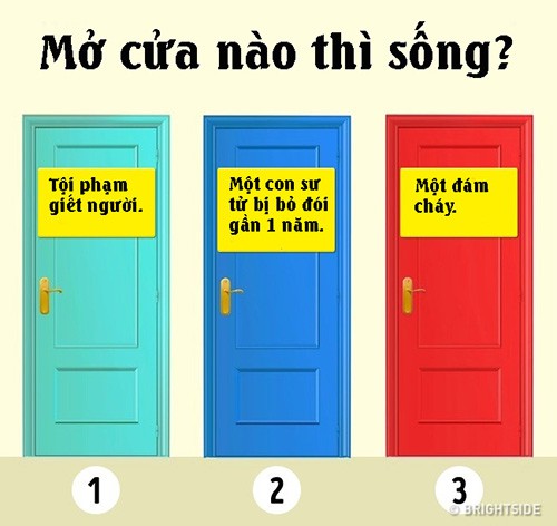 Mở cửa nào thì sống?