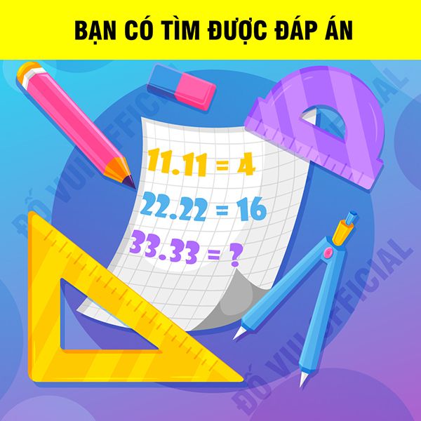 Bạn có tìm được đáp án?