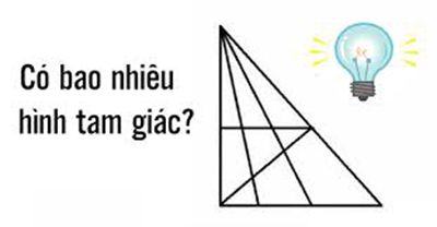 Có tất cả bao nhiêu hình tam giác?