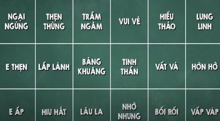 Tìm từ láy âm chỉ về tâm trạng của người con gái khi yêu?