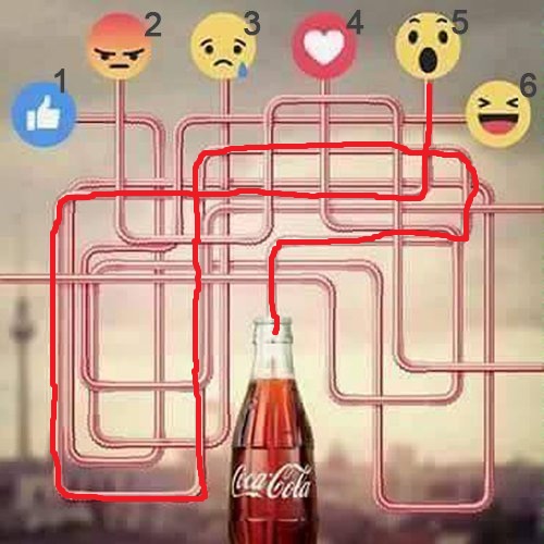 Con đường nào sẽ dẫn đến chai Coca Cola đây các bạn?