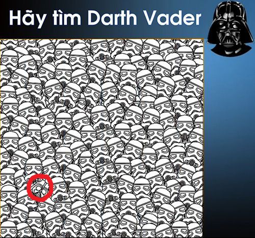 Hãy tìm Darth Vader