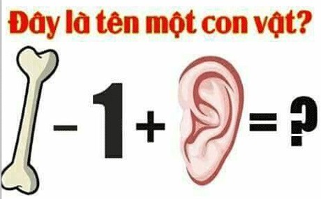 Con gì hai số giống nhau, Cộng lại thành sáu, trừ còn số không - Là con gì?