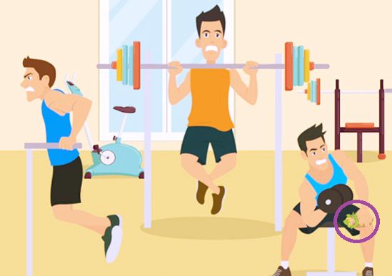 Suy luận tìm điểm bất hợp lý trong ảnh? Suy luận tìm điểm bất hợp lý trong ảnh?