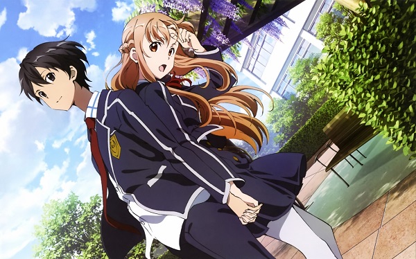 Bạn có biết nhân vật Kirito và Asuna trong anime Sword art online không?