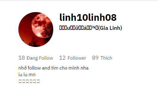 Các bạn có thể follow tiktok mình được không?