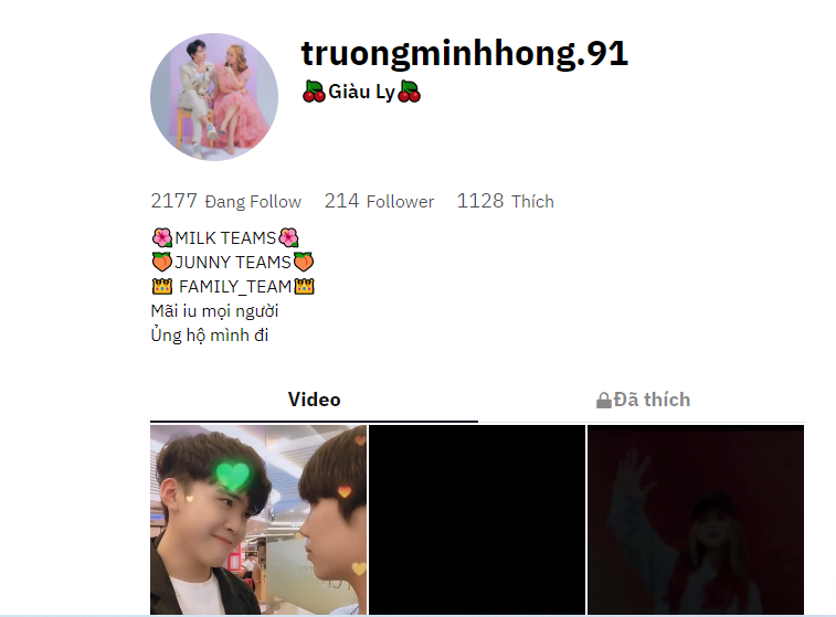 Mọi người có thể follow tiktok mình được không?