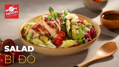 Bạn thích món ăn Salad bí đỏ chưa?