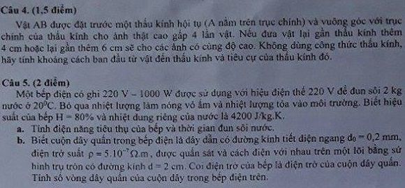 Đề thi tuyển sinh vào Lớp 10 - Môn Vật lý - Trường THPT Chuyên Trần Hưng Đạo - Tỉnh Bình Thuận - Năm học 2017-2018,đề thi vào 10,đề thi tuyển sinh vào 10 THPT,đề thi tuyển sinh vào 10 môn môn vật lý,đề thi tuyển sinh vào 10 môn vật lý khối chuyên 2017,đề thi tuyển sinh vào 10 môn vật khối chuyên tỉnh Bình Thuận năm 2017