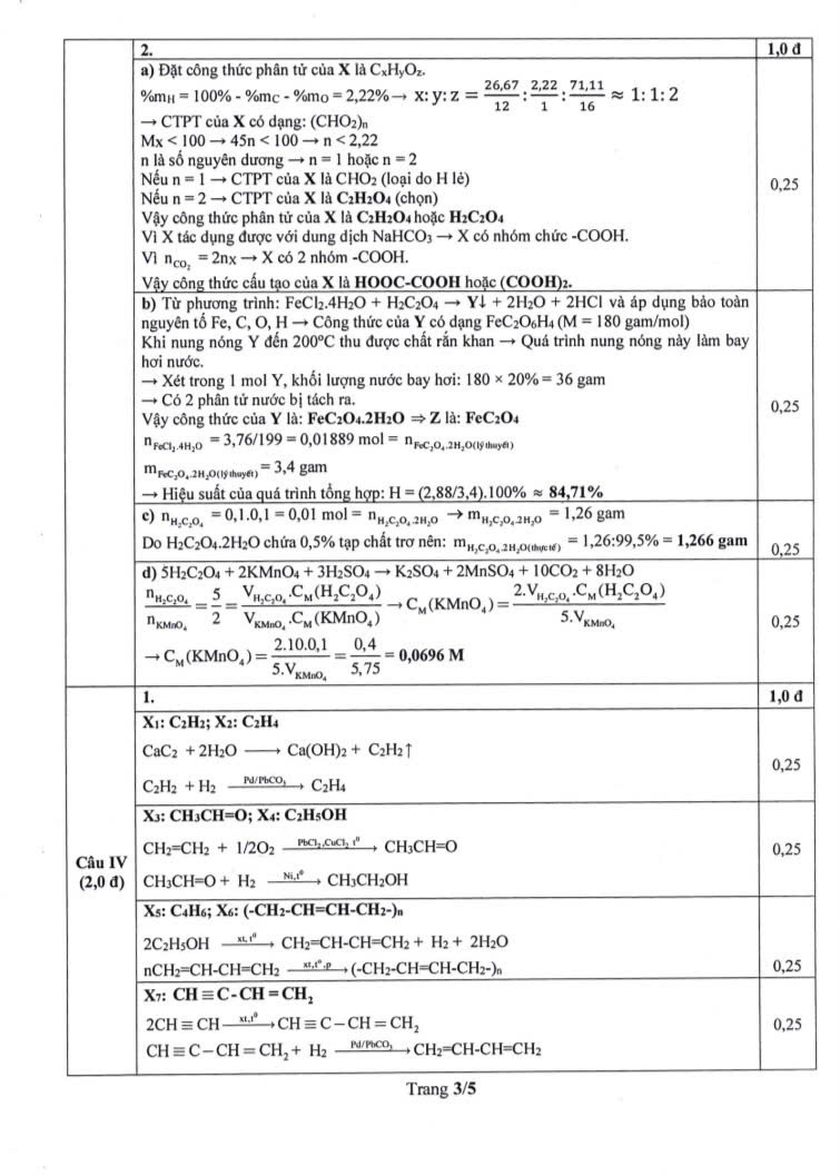 Đề thi vào 10 môn Hóa trường THPT chuyên ĐHSP Hà Nội năm 2024,Đề thi vào 10 môn Hóa