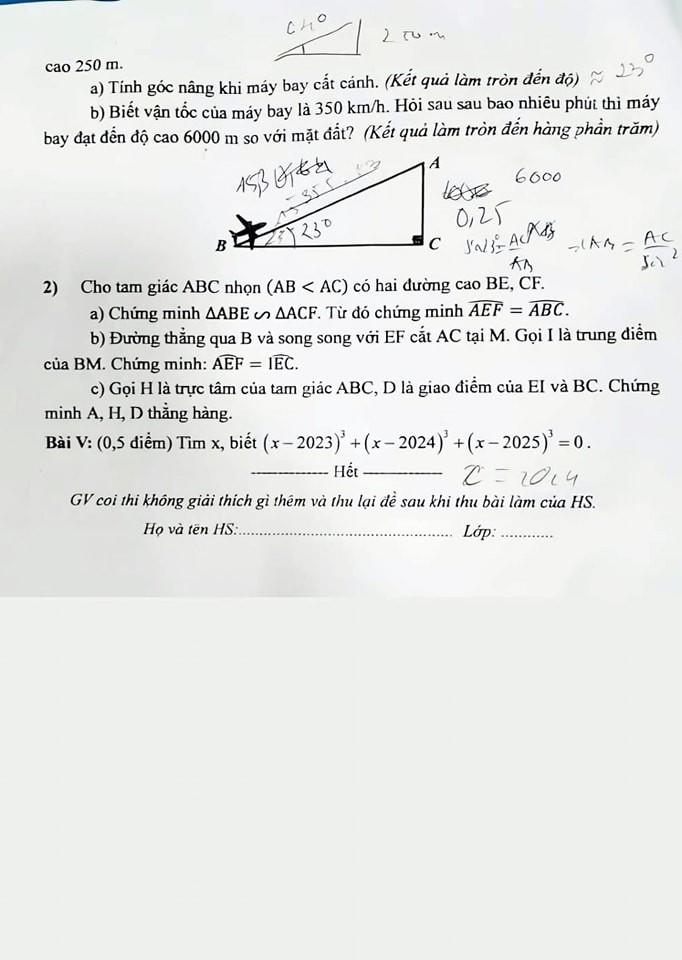 Đề khảo sát chất lượng đầu năm môn Toán 9 trường THCS Dịch Vọng,Đề khảo sát chất lượng đầu năm môn Toán 9