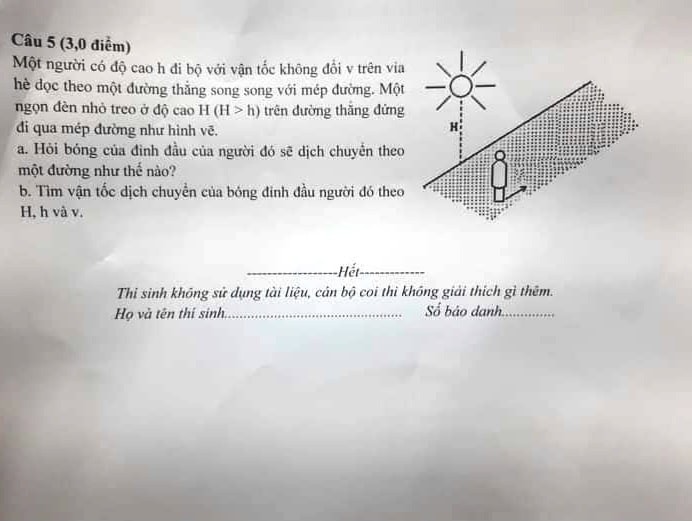 Đề thi chọn Đội tuyển HSG lớp 9 môn KHTN - Vật Lý