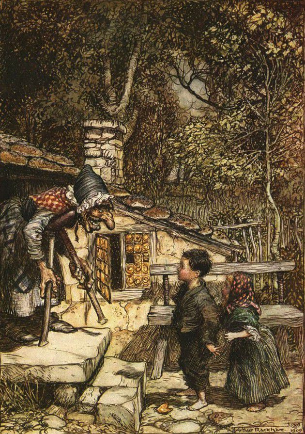 Hãnsel và Gretel,Đọc truyện Hãnsel và Gretel,Truyện cổ Grimm Hãnsel và Gretel,Truyện cổ Grimm,Truyện cổ Grimm hay nhất