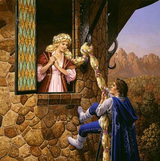 Rapunzel Cô gái tóc dài,Đọc truyện Rapunzel - Cô gái tóc dài,Truyện cổ Grimm Rapunzel - Cô gái tóc dài,Truyện cổ Grimm,Truyện cổ Grimm hay nhất