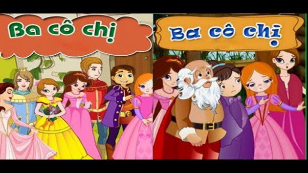 Ba cô chị,Đọc truyện Ba cô chị,Truyện cổ tích Ba cô chị,Truyện cổ tích,truyện cổ tích dân gian,truyện cổ tích chọn lọc,tuyển tập truyện cổ tích hay nhất,Truyện cổ tích Thế giới,Truyện cổ tích Thế giới hay và đặc sắc,Tuyển tập truyện cổ tích Thế giới chọn lọc