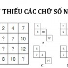 Hình bên trái còn thiếu hình nào trong số các hình sau A, B, C, D, E, F?