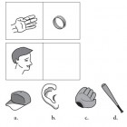 Số 1 và số 2 là hình nào?
