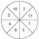Hình nào ở vị trí tiếp theo? A, B, C, D: Tròn, vuông, tam giác