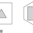 Hình nào ở vị trí tiếp theo? A, B, C, D: Tròn, vuông, tam giác