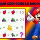 Dừa + Táo + Chuối = Bao nhiêu?