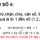 Sử dụng tất cả các phép tính trong toán học nhưng không được thêm bất kỳ số nào, liệu bạn có thể hoàn thiện các phép tính này để được kết quả bằng 6?