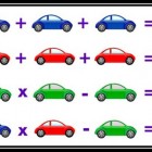 Tìm giá trị của A, B và C sau đó hoàn thành phép tính: Nếu A + B + C = 6, A x B = 2, B x C = 6, Thì C x A = ?