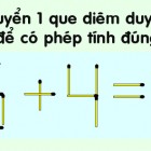 Phép tính những chiếc ôtô bằng bao nhiêu đây?