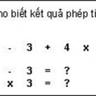 Tìm ra giá trị của từng loại quả và kết quả của phép tính cuối cùng là bao nhiêu?