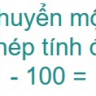 Di chuyển 1 que diêm để phép tính 2 + 3 - 8 = 4 có kết quả đúng