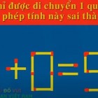 Di chuyển 2 que diêm để được số lớn nhất có 5 chữ số?