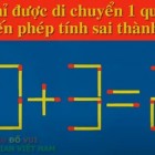 Di chuyển 2 que diêm để được số lớn nhất có 5 chữ số?