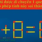 Di chuyển 2 que diêm để được số lớn nhất có 5 chữ số?