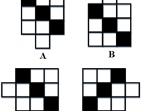 Hình nào khác các hình còn lại A, B, C, D?,đố vui IQ,đố vui iq có đáp án,đố vui hình ảnh