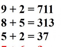 Nếu 6 + 4 = 210, 9 + 2 = 711, 8 + 5 = 313, 5 + 2 = 37, thì 7 + 6 = ?,đố vui IQ,đố vui iq có đáp án,đố vui hình ảnh