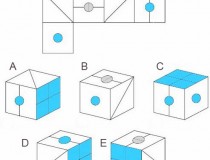 Gấp hình trên lại thì được hình nào bên dưới?,đố vui IQ,đố vui iq có đáp án,đố vui hình ảnh