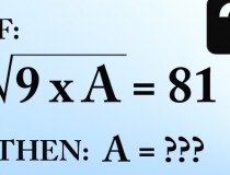 Tìm giá trị của A: Nếu √(9 x A) = 81 thì A = ?,đố vui IQ,đố vui iq có đáp án,đố vui hình ảnh