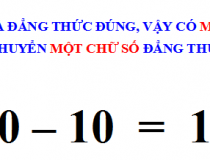 Dưới dây là đẳng thức đúng, vậy có mấy cách để khi chỉ di chuyển một chữ số đẳng thức vẫn đúng?,đố vui IQ,đố vui iq có đáp án,đố vui hình ảnh