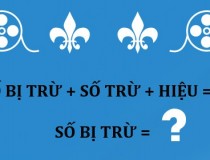 Số bị trừ + số trừ + hiệu = 24. Số bị trừ bằng?,đố vui IQ,đố vui iq có đáp án,đố vui hình ảnh